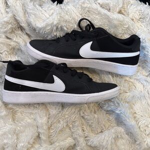 Black & White Nike Court Royale Sneakers
